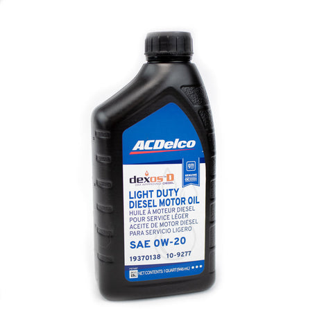AcDelco DexosD 0W-20 Quart, 2020-2025 LM2/LZ0