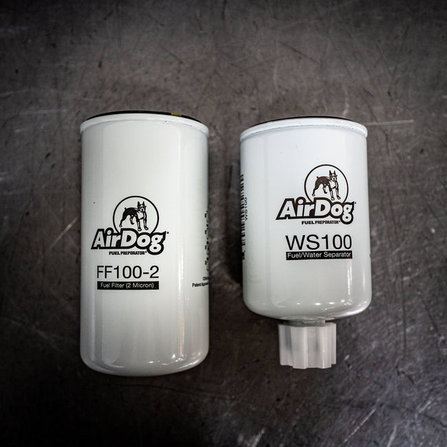 thumbnail image 2 of AirDog Pre-Filter WS100 & Fuel Filter FF100-2 Combo Pack For Diesel Fuel Systems 2 of 14