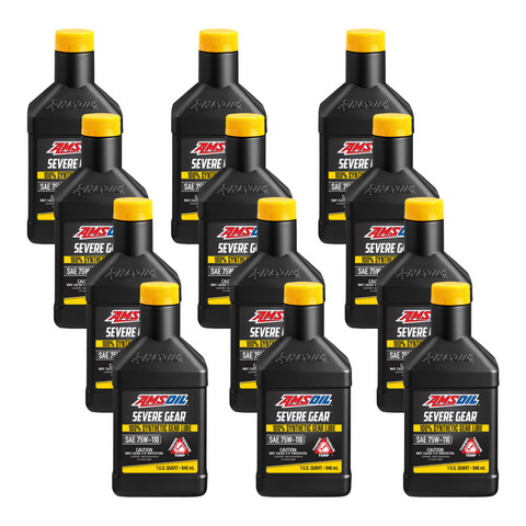 Amsoil Severe Gear® Synthetic Extreme Pressure Gear Lube 75W-110 (12 Quarts) 2001-2024 LB7/LLY/LBZ/LMM/LML/L5P