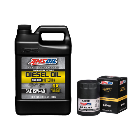 Amsoil Duramax Engine Oil Change Kit, 2001-2019 LB7/LLY/LBZ/LMM/LML/L5P