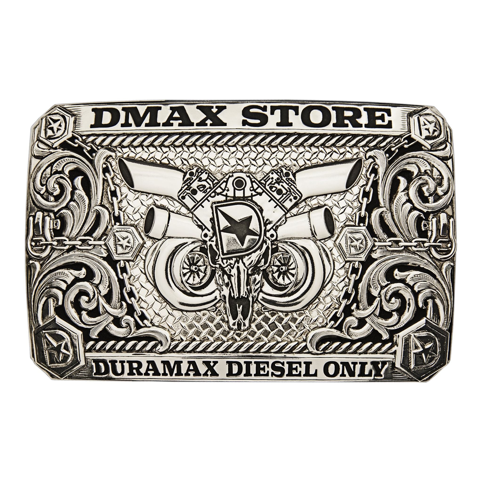 DmaxStore Custom Belt Buckle by Gist Silversmiths