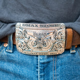 DmaxStore Custom Belt Buckle by Gist Silversmiths