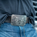 DmaxStore Custom Belt Buckle by Gist Silversmiths