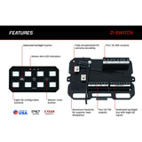 Diode Dynamics D-Switch 8-Channel Switch Panel