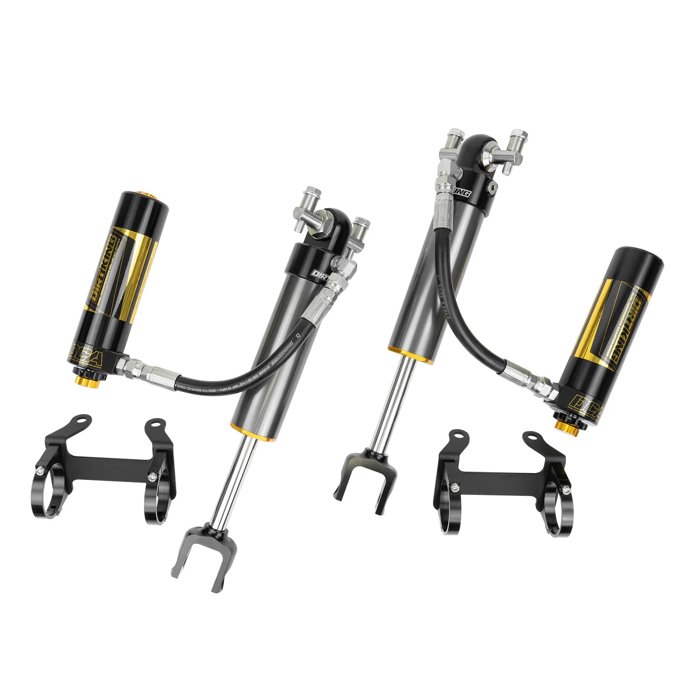 Dirt King Front 2.5 DCA Remote Reservoir Shocks, 2011-2025 LML/L5P