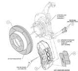 Wilwood Front Brake Kit, 2020-2024 L5P