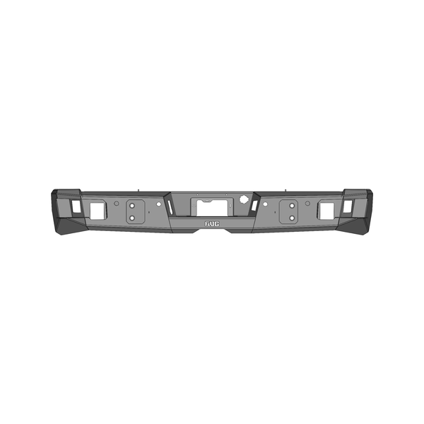 FLOG Industries Steel Demon Series Rear Bumper, 2020-2023 Sierra L5P