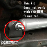 Kryptonite Bolt On Fox Steering Stabilizer Bracket, 2015-2025 LML/L5P