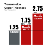 Max-Flow SubZero Allison Transmission Cooler, 2006-2010 LBZ/LMM