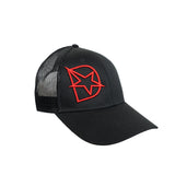 DmaxStore D-Star Snapback Hat (Red/Black)