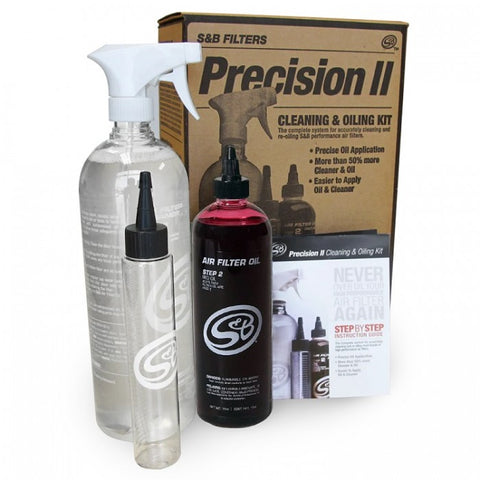 S&B Filters Precision II Cleaning & Oil Kit