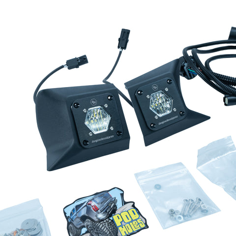 how much is elf bar vape Chevrolet Avalanche Silverado Dual LED Pod Light Install Guide : 6 Steps main image 1