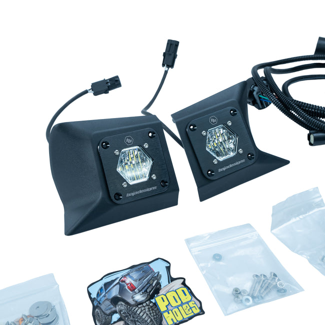 Pod Holes Bumper Step Light Kit, 2020-2026 LM2/LZ0/L5P DmaxStore Pod Holes Bumper Step Light Kit, 2020-2026 LM2/LZ0/L5P DmaxStore