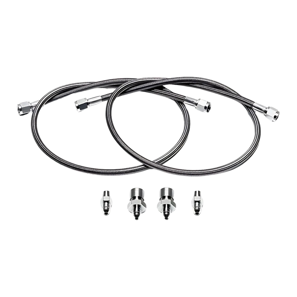 Wilwood Flexline Hose Front Kit, 2001-2007 LB7/LLY/LBZ