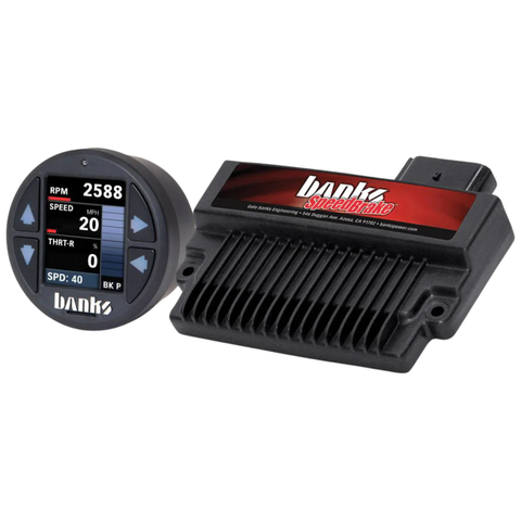 Banks Speed Brake w/iDash 1.8 SuperGauge, 2006-2007 LBZ