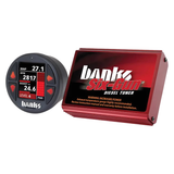 Banks Power Six-Gun Diesel Tuner w/iDash SuperGauge, 2004.5-2005 LLY