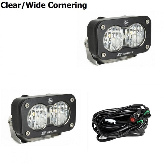 Baja Designs S2 Sport Amber Flush Mount | C4 Fabrication Baja Designs S2 Sport Amber Flush Mount | C4 Fabrication