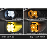 Diode Dynamics SS3 LED Fog Light Kit, 2015-2019 Sierra LML/L5P