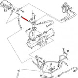 GM Cold Start Fuel Feed Hose, 2001-2004 LB7