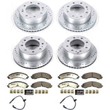 PowerStop Performance Brake & Rotor Kits, 2020-2024 L5P Single Rear Wheel