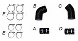 PPE Silicone Hoses and Stainless Steel Clamps (2004.5-2005 LLY)