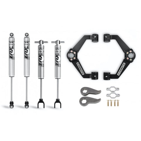 Cognito 3" Performance Leveling Kit with Fox 2.0 Shocks (2011-2019)