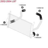 PPE Silicone Hoses and Stainless Steel Clamps, 2002-2004 LB7