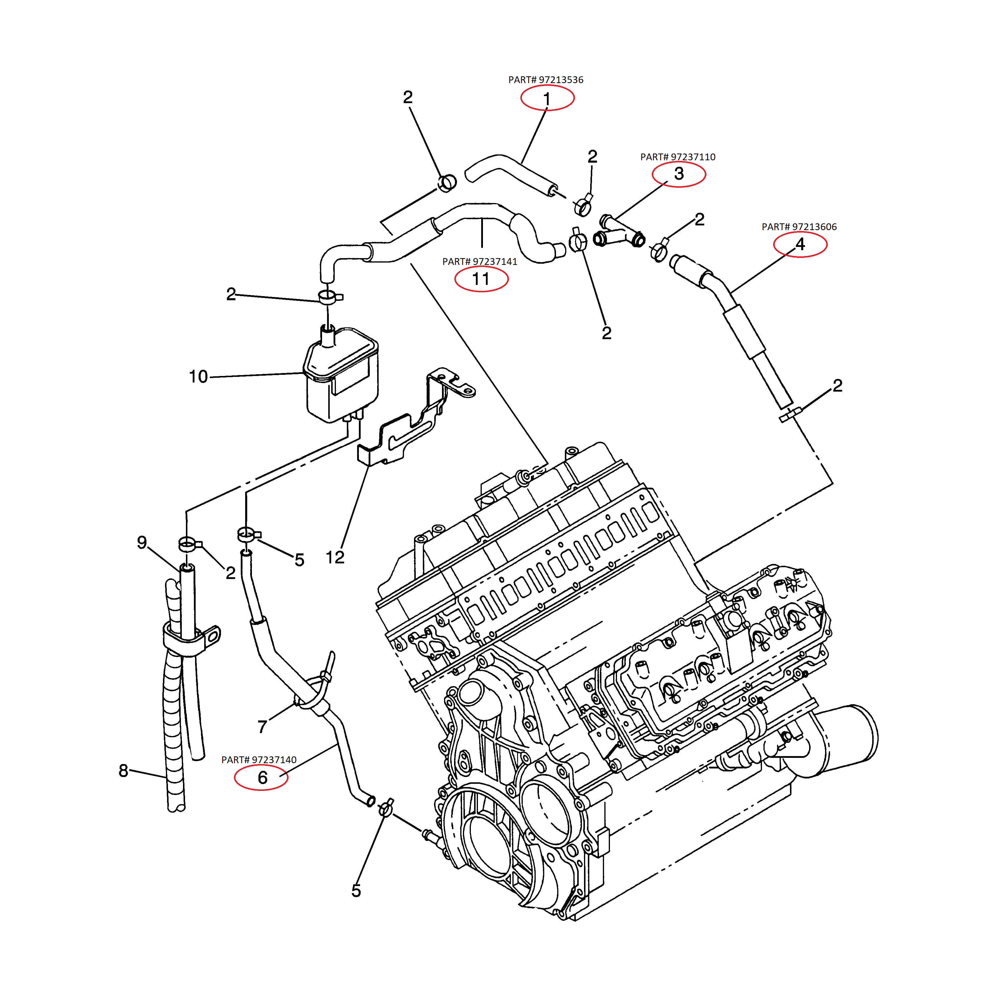 GM PCV Components, 2001 LB7 – DmaxStore