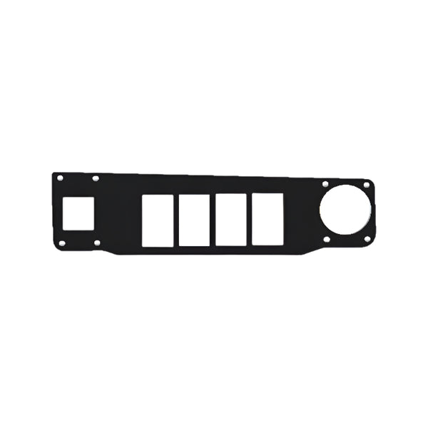 Longhorn Fab Center Console Upper 4 Switch Panel w-Dual USB, 2001-2007 LB7/LLY/LBZ