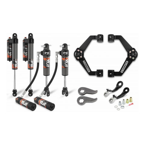 Cognito 3" Elite Leveling Kit w/Fox 2.5 Reservoir Shocks, 2020-2025 L5P