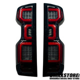 Recon OLED Tail Lights - Smoked, 2020-21 Silverado