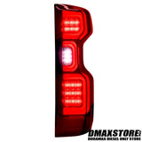 Recon OLED Tail Lights - Red Smoked, 2020-21 Silverado LM2/L5P