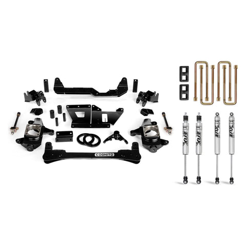 Cognito 4" NTBD Lift Kit With Fox 2.0 Shocks, 2001-2010 LB7/LLY/LBZ/LMM