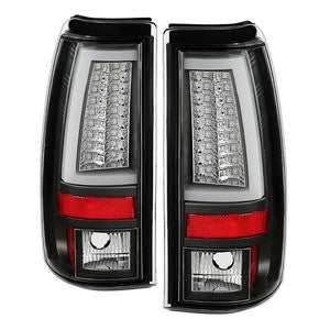 Spyder V2 LED Tail Lights - Black (01-07)