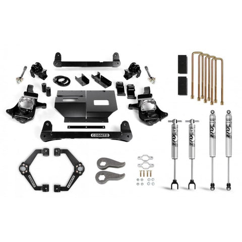 Cognito 6" NTBD Lift Kit With Fox 2.0 PS Shocks, 2011-2019 LML/L5P