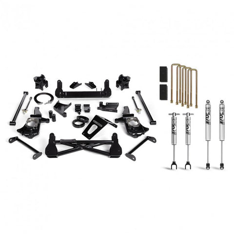 Cognito 7" Lift Kit With Fox 2.0 PS Shocks, 2011-2019