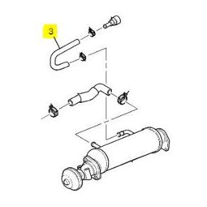 EGR to Heater Core Return Hose DMAX-2622