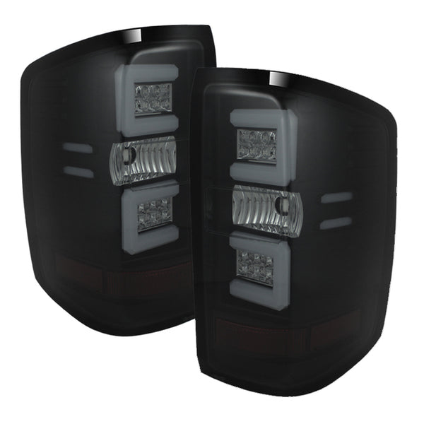 Spyder LED Tail Lights - Black Smoked 2015-2016 LML/L5P