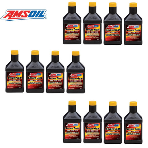 Amsoil Severe Gear® Synthetic Extreme Pressure Gear Lube 75W-110 (12 Q –  DmaxStore