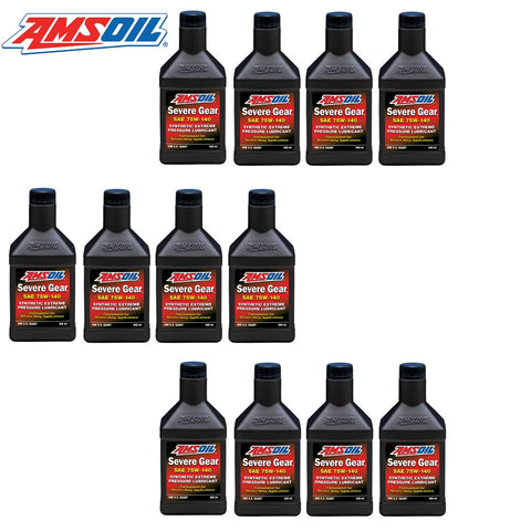 Amsoil Severe Gear® Synthetic Extreme Pressure Gear Lube 75W-140 Case(12 Quarts)