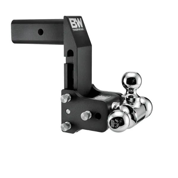 B&W Tow & Stow Ball Mount - 2.5" Shank 2001-2024 LB7/LLY/LBZ/LMM/LML/L5P