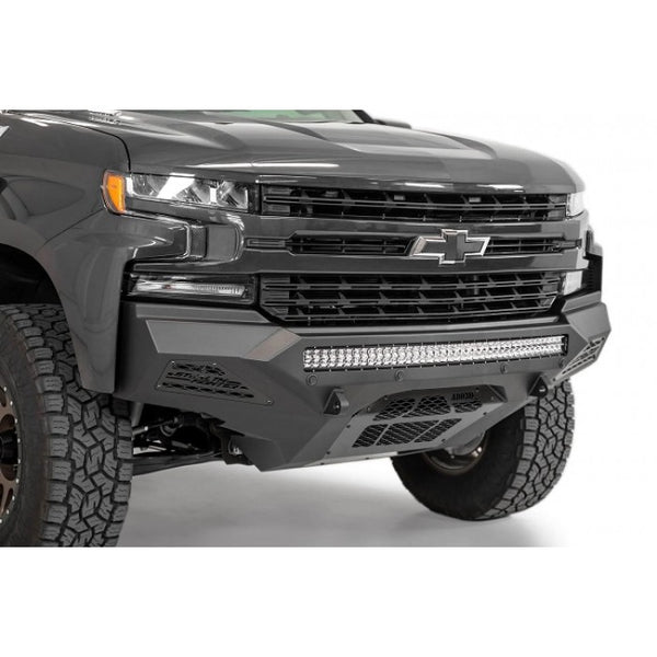 Addictive Desert Designs Stealth Fighter Front Bumper 2020-2021 1500 Silverado LM2