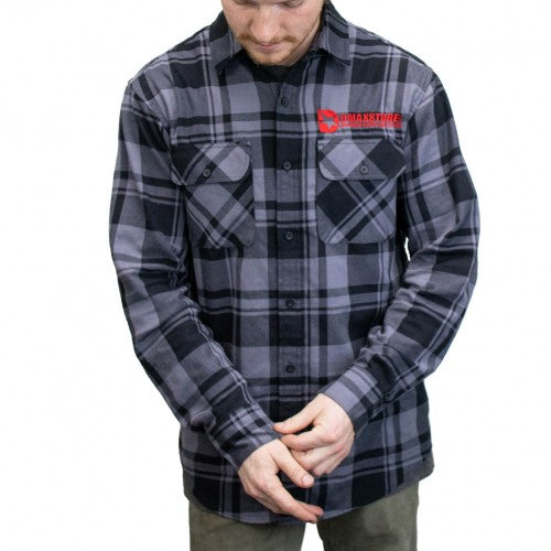 DmaxStore Embroidered Flannel