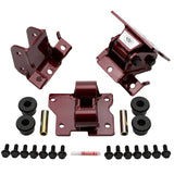 WC Fab Heavy Duty Engine Mounts, 2001-2010 LB7/LLY/LBZ/LMM