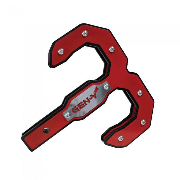 Gen-Y 2" Tow Hook/Hitch Step (Black & Red)