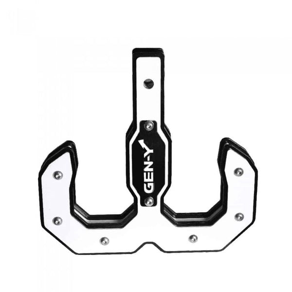 Gen-Y 2" Tow Hook/Hitch Step (Black & White)