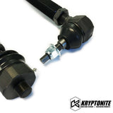 Kryptonite Death Grip Tie Rods, 2011-2019 LML/L5P w/Fabtech RTS Lift Kit
