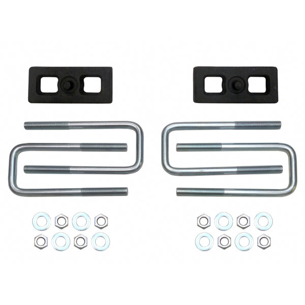 Icon 1" Rear Lift Block & U-Bolt Kit, 2015-2022 LWN