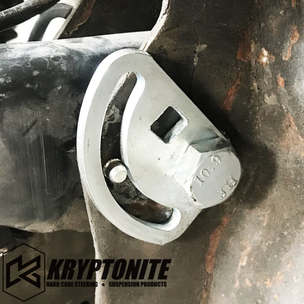 Kryptonite Control Arm & Cam Bolt Kit – Front Upper, Fits 2011-2019 GM 2500HD/3500HD 2WD/4WD, Alloy Steel, USA Made