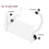 PPE Silicone Hoses and Stainless Steel Clamps, 2006-2010 LBZ/LMM